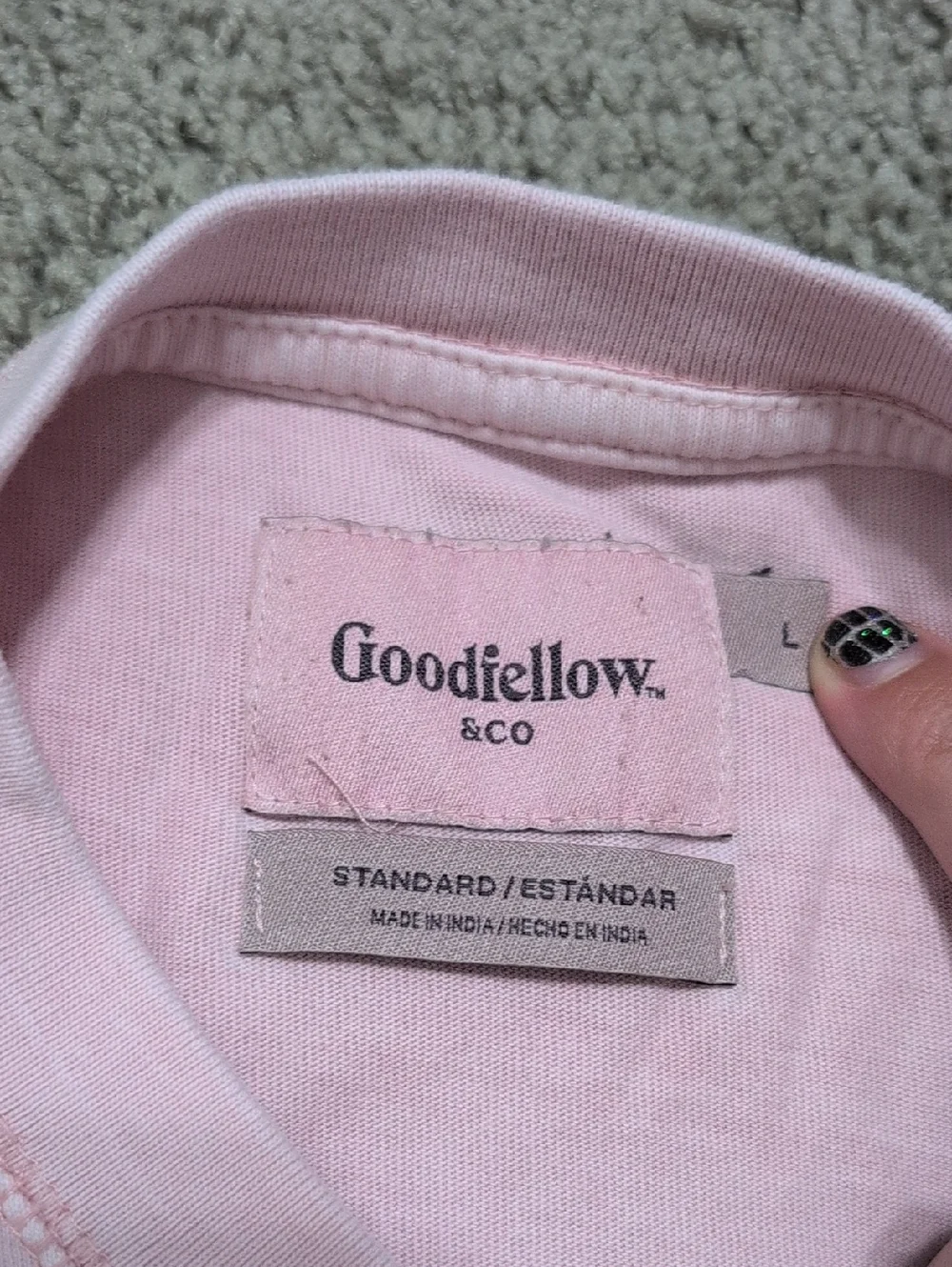 Goodfellow & Co. Heavyweight Long Sleeve Pocket Shirt Mens Size Large